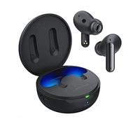 LG Tone Free FP9 - Auriculares Bluetooth inalámbricos con cancelación Activa de Ruido con Enchufe y conexión inalámbrica, Funda de Carga UVnano, Flex Action Bass ™ y Resistencia al Agua IPX4