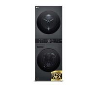 LG Torre de lavado y secado LG 12 kg (lavadora) / 10 kg (secadora) / 1400 rpm - WT1210BBF. Grafito Variante única