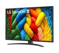 Lg Tv 43 ( Led ) Webos Serie Nano81 Ai Negro Carbón