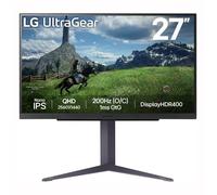 LG 27GS85QX-B Ultragear Gaming - Monitor Gaming 27" WQHD IPS 1ms 200Hz NVIDIA G-SYNC AMD FreeSync DisplayHDR 400