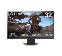 LG 32GS60QX-B 32" VA Monitor, 2560 x 1440 QHD / WQHD, 180Hz, 1ms