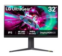 LG Ultragear 4K Monitor para Juegos 32GR93U, 31.5 Pulgadas, 4K, 144Hz, 1ms GtG, Pantalla IPS, HDR 10, Compatible con NVIDIA G-Sync y AMD FreeSync, Ahorro de energía Inteligente, Displayport, HDMI