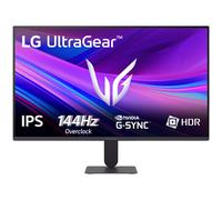 LG 27G411A-B Monitor para juegos UltraGear de 27" y 144 Hz con resolución FHD y compatibilidad con NVIDIA® G-SYNC®