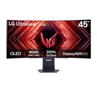 LG UltraGear - Monitor OLED curvado 45GS95QE, 45 pulgadas, 1440p, 240Hz, 0.03ms, HDR 10, NVIDIA G-Sync y AMD FreeSync, ahorro de energía