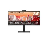 LG UltraWide 34BA85QE-B - Monitor curvo 34" UWQHD Webcam