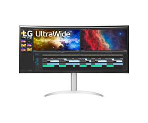 LG UltraWide 38BQ85C-W Monitor curvo - ajuste de altura, USB-C