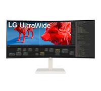 Monitor Profesional Ultrapanorámico Curvo LG 38BR85QC-W 38'/ WQHD+/ Multimedia/ Regulable en Altura/ Blanco