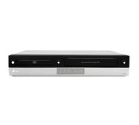 LG V 190 - Equipo Reproductor de DVD y Grabador Hi-Fi de vídeo (grabadora VHS 4 HD Stereo, grabadora SP/LP, Showview, Certificado DivX, Salida Audio Digital coaxial), Color Plateado