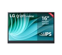 LG 16MR70 pantalla para PC 40,6 cm (16") 2560 x 1600 Pixeles WQXGA Plata