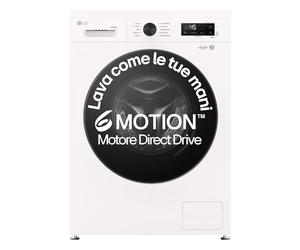 LG W4NX1085NWB - Lavadora y secadora 8/5 kg Serie X1, lavadora y secadora Insieme Clase A/E, 1400 rpm, Wi-Fi, parte superior extraíble, vapor Allergy Care, tecnología 6 Motion Direct Drive, blanca