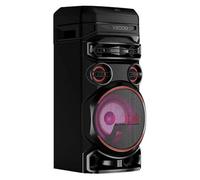 LG XBOOM RNC7 - Altavoz Bluetooth, Alta Potencia, USB, Funciones DJ, Karaoke, con Luces LED Variables, Amplia Conectividad, El Sonido Absoluto, 5 Altavoces, SIN BATERÍA, Color Negro