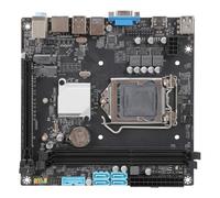 LGA 1150 H97M-I - Placa base para juegos, CPU pequeña, memoria DDR3, LGA1150, transferencia de datos rápida, SATA3.0, placa de montaje, disipación de calor