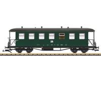 LGB 36372 DR - Cochecito de pasajeros Tipo KB - Reko-Wagen 2ª Clase, Carril G, con Ruedas metálicas, Puertas para Abrir, época IV, para ferrocarril de jardín, detallado y con Texto Original