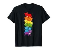 LGBT American Staffordshire Terrier Lesbianas Gay Mujeres Hombres Camiseta