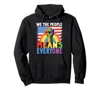 LGBT Bandera de EE.UU. We the People Mes del Orgullo Gay Sudadera con Capucha