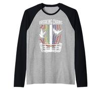 LGBT Gay Pride Month Disco Golf Player Rompiendo Cadenas Birdie Camiseta Manga Raglan