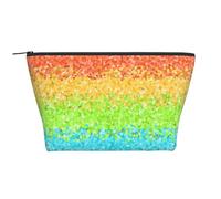 LGBT Gilter Arco Iris Gay, Bolsa de artículos de tocador Bolsa de Maquillaje Bolsa de cosméticos Bolsa de artículos de tocador de Viaje portátil