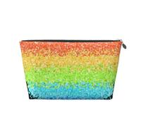 LGBT Gilter Arco Iris Gay, Bolsa de artículos de tocador Bolsa de Maquillaje Bolsa de cosméticos Bolsa de artículos de tocador de Viaje portátil