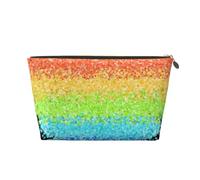 LGBT Gilter Arco Iris Gay, Bolsa de Maquillaje Bolsa de cosméticos Bolsa de artículos de tocador de Viaje portátil Bolsa de artículos de tocador