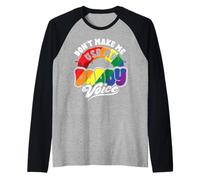 LGBT Mes del Orgullo Gay No me hagas usar mi voz de papá Camiseta Manga Raglan