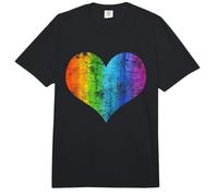 LGBT Orgullo Gay y Lésbico Bandera Arco Iris LGBTQI Comfort Colors Adult Heavyweight T-Shirt
