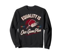 LGBT Pickleball Igualdad Nuestro Plan de Juego Orgullo Gay Sudadera