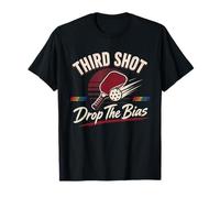LGBT Pickleball Tercer Tiro Drop El Sesgo Orgullo Gay Camiseta