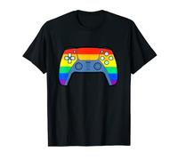 LGBT Pride Gaymer Lesbianas Rainbow Flag Gay Gaming PS5 Camiseta