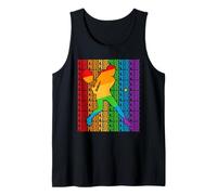 LGBT Pride Month Tennis Gay Rainbown Flag Tennis Player Camiseta sin Mangas
