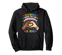 LGBT, Sé Amable, Conciencia sobre el Orgullo y la Igualdad, Rainbow Sudadera con Capucha