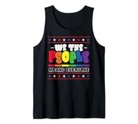 LGBT US Flag We the People Mes del Orgullo Gay Arco Iris Camiseta sin Mangas