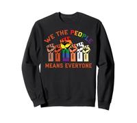 LGBT We the People Mes del Orgullo Gay Bandera Arco Iris Sudadera