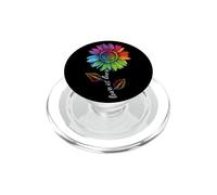 LGBTQ Arco Iris Girasol Amor Gay Orgullo Igualdad Flor PopSockets PopGrip para MagSafe