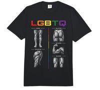 LGBTQ Fitness Anatomía Muscular Gimnasio Entrenamiento Diseño Comfort Colors Adult Heavyweight T-Shirt