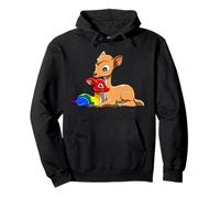LGBTQ Gay Kid and Mama Deer Pride Family Sudadera con Capucha
