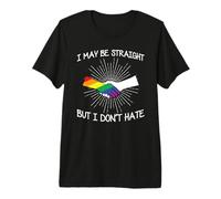 LGBTQ I May Be Straight Rainbow Gay LGBT Pride Month Camiseta Premium