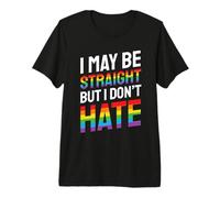 LGBTQ I May Be Straight Rainbow Gay LGBT Pride Month Camiseta Premium