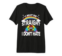 LGBTQ I May Be Straight Rainbow Gay LGBT Pride Month Camiseta Premium