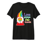 LGBTQ Love Gnomes No Bounds Gay LGBT Pride Month Camiseta Premium