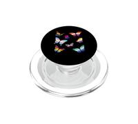 LGBTQ Mariposas Mes del Orgullo Aliado Conciencia Homosexual PopSockets PopGrip para MagSafe
