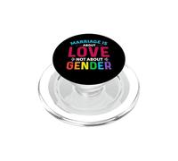LGBTQ Marriage Is About Love Gay LGBT Pride Month PopSockets PopGrip para MagSafe
