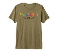 LGBTQ Mes del Orgullo Gay La Igualdad no perjudica a Nadie Camiseta Premium