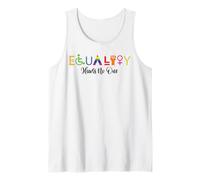 LGBTQ Mes del Orgullo Gay La Igualdad no perjudica a Nadie Camiseta sin Mangas