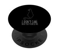 LGBTQ - No me Importa lo Que pienses de mí PopSockets PopGrip Adhesivo