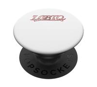 LGBTQ Pride Month Equality Ally Vintage Varsity Distressed PopSockets PopGrip Adhesivo