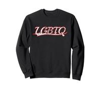 LGBTQ Pride Month Equality Ally Vintage Varsity Distressed Sudadera