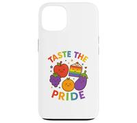 LGBTQ Pride Shirt Taste The Pride Frutiy Rainbow Flag Carcasa para iPhone 13