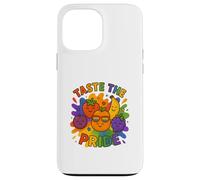 LGBTQ Pride Shirt Taste The Pride Frutiy Rainbow Flag Carcasa para iPhone 13 Pro Max