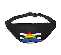 LGBTQ Sounds Gay. I'm in. Riñonera cruzada para senderismo, correr, viajes, ciclismo e informal, Como se muestra en la imagen, Talla única, Mochila casual