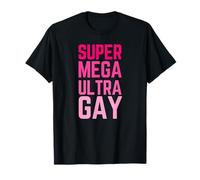 LGBTQ Super Mega Ultra Desfile Del Orgullo Gay Divertido Lesbianas Camiseta